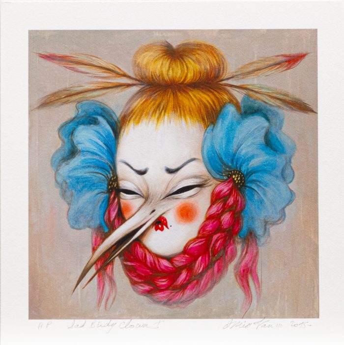 Sad Birdy clown I - Miss Van