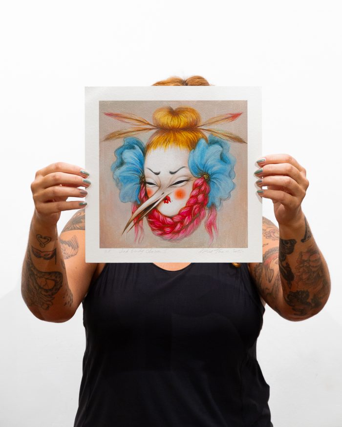 Sad Birdy clown I - Miss Van
