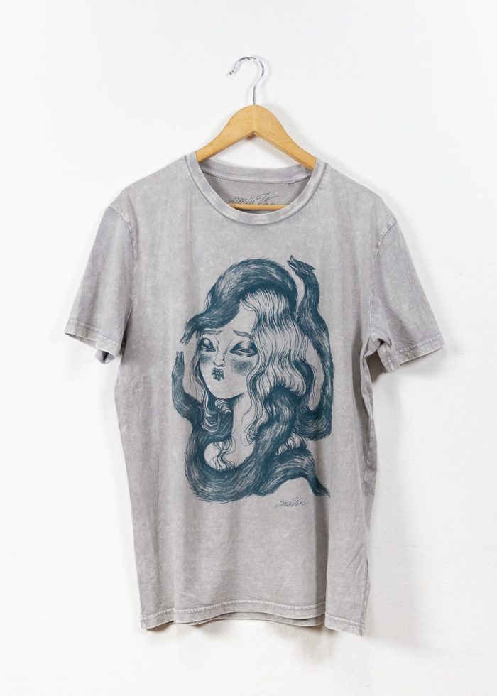 Foxes Grey Tee - M