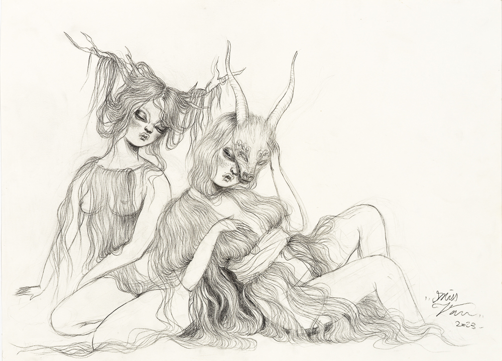 Two Hairy Muses - Miss Van